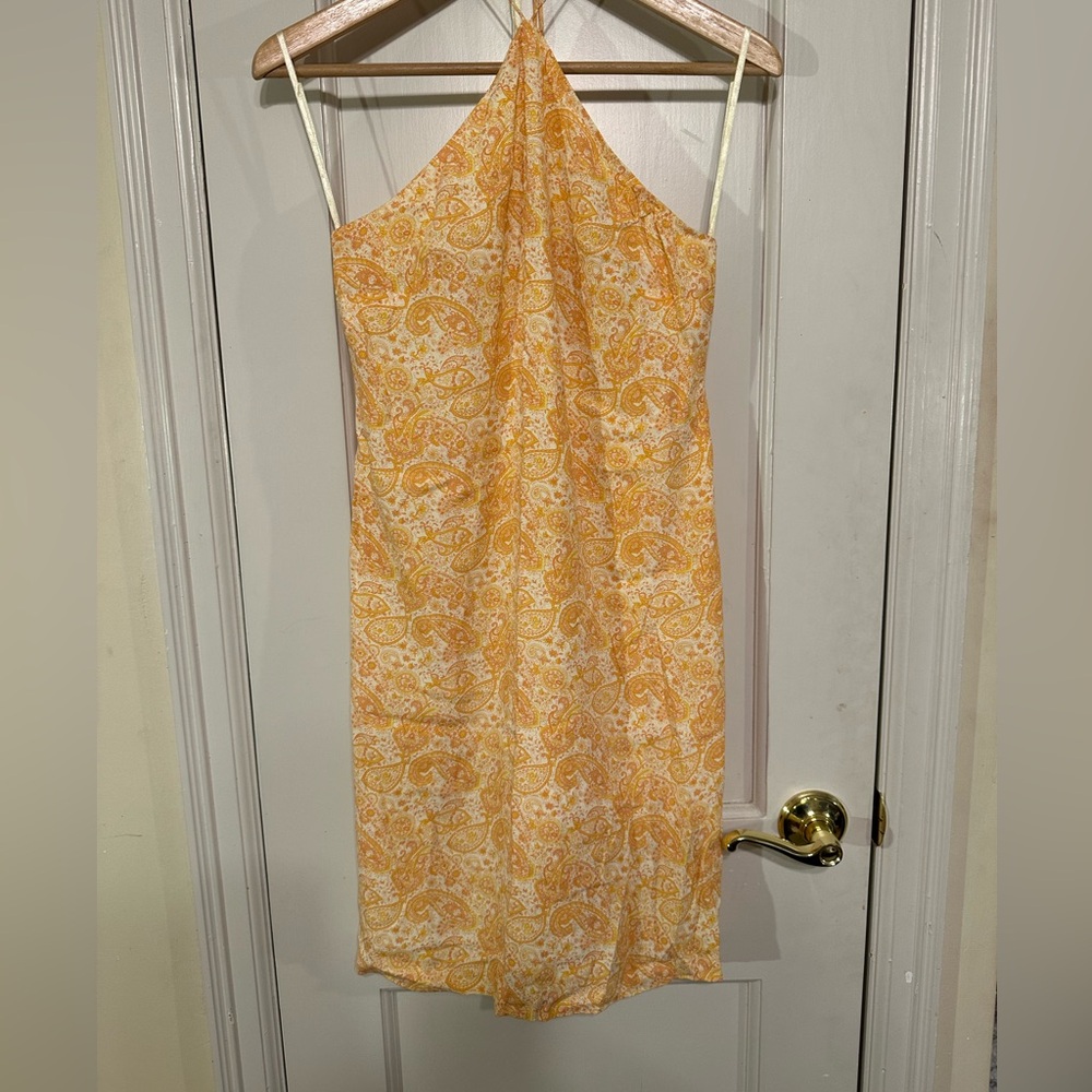 Vintage AE Paisley Halter Dress